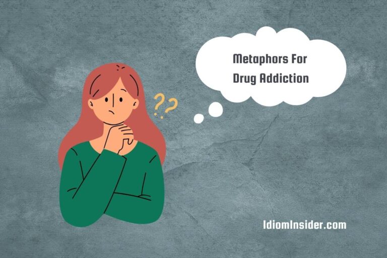 metaphors for drug addiction