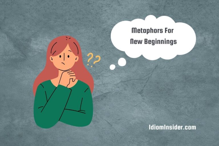 metaphors for new beginnings