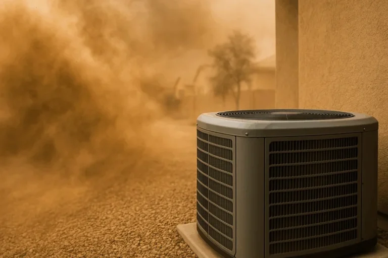 How do Seasonal Dust Patterns Affect Residential HVAC Performance