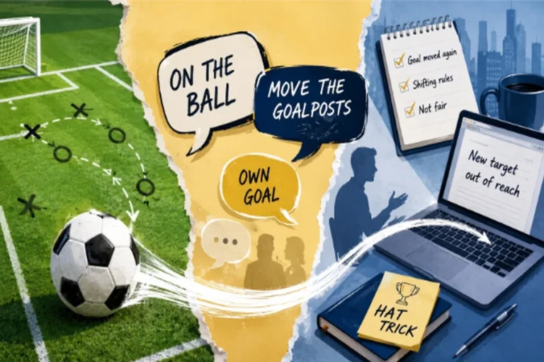 Soccer idioms crossing into conversation