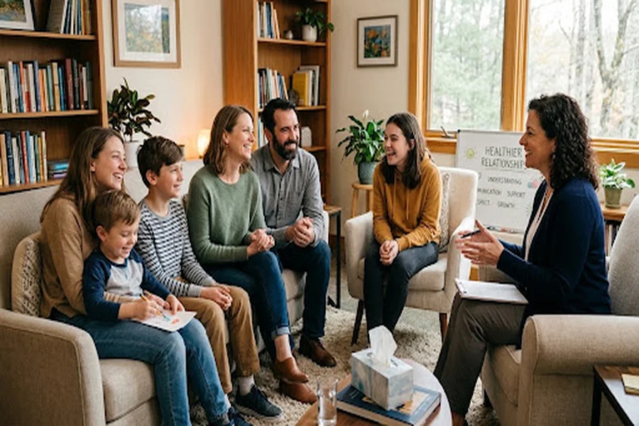 How Family Therapy Services Can Help Families Build Healthier Relationships