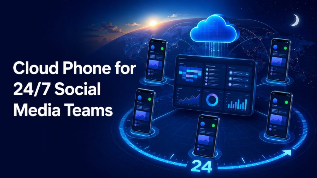 Cloud Phone Guide for 24/7 Social Media Teams