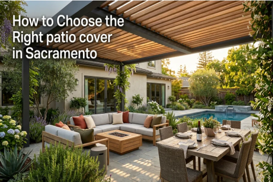 How to Choose the Right Patio Cover in Sacramento for Your Home and Lifestyle